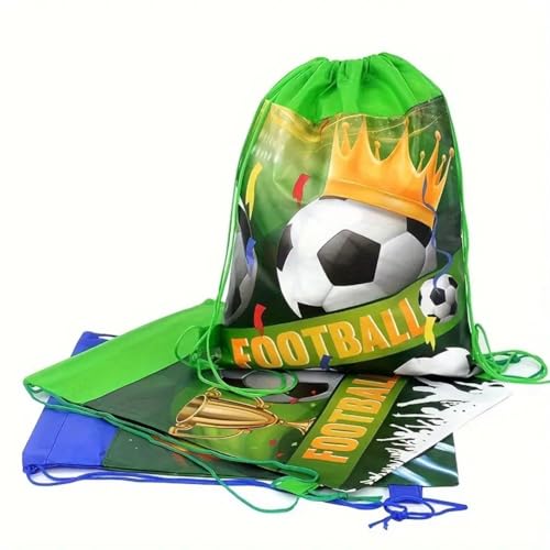 Sac à dos cordon football x20 en tissu non tissé pour sport et pique-nique - 4