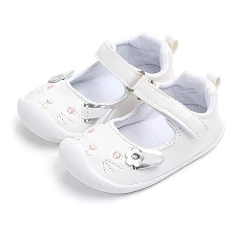 LACOFIA Baby Girls Mary Jane Flats Shoes Cover