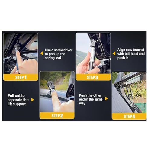 Support hayon électrique de rechange pour simplifier les voyages en Audi A5 - 7