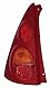 TarosTrade 41-0278-L-27177 Rücklicht Rotes E-Mark Links