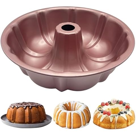 HOCHSTE Fluted Cake Tin for Baking Cover