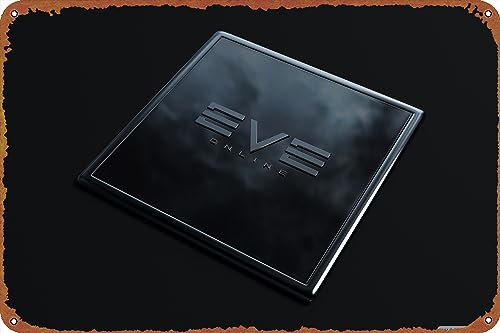 Eve Online Caldari   Letrero de metal para decoración de pared, diseño de cochera y tienda de coches antiguos, cartel de estación petrolera, 20,3 x 30,5 cm
