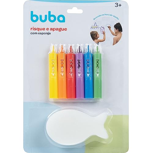 Risque E Apague Com Esponja, Buba, Colorido