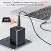 Kit de reemplazo de cargador DC universal para laptop FARSENSE, cable de disparo PD de 100W con barril redondo y voltaje de visualización para carga de laptops Acer/Asus/Toshiba/Dell/HP, etc. 8