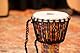 Meinl Djembe PADJ2-S-G, 8, Kenyan Quilt, Ziegenfell