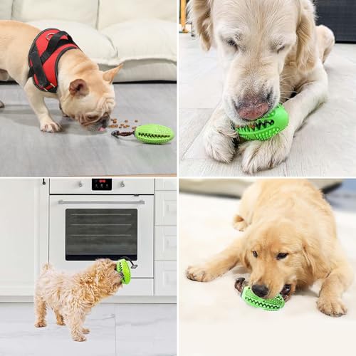 agogue Hundespielzeug Unzerstörbar, Starker Naturkautschuk Hundespielzeug Kleine Hunde, Zahnpflege Kauspielzeug Hund Unzerstörbar für Klein Mittel und Großhündchen Kauen
