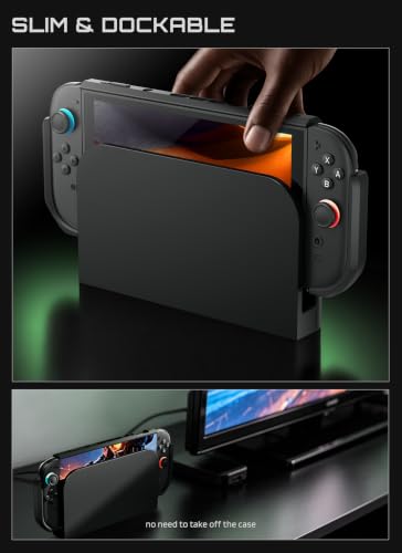 Image of SUPCASE Unicorn Beetle Pro Case for Nintendo Switch 2 2025, [Military-Grade Protection] [Joy Con Remove Friendly] Dockable Integrated Cover Accessories Compatible with Switch 2, Coral