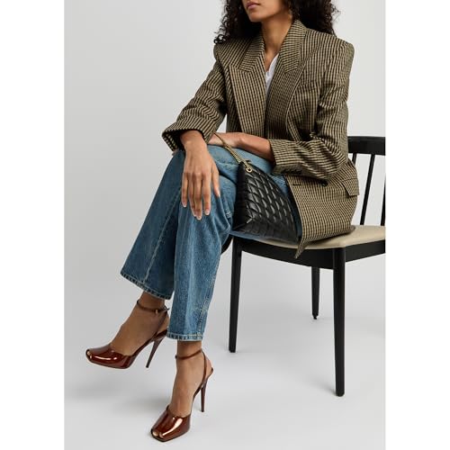 Arqa Stiletto High Heel Sandals for Women Covered Adjustable Ankle Strap Peep Toe Sandal Office Party Dressy Pumps Sexy Elegant Wedding Open Toe Shoes2