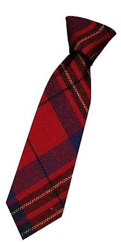 Cravate en laine garçon Leslie Tartan : finis les nœuds lisses
