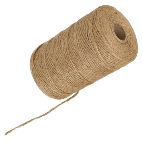 WRITWAA Cuerda Macrame De Yute Natural Decorativa para Manualidades Resistente Hilo De Jardinería