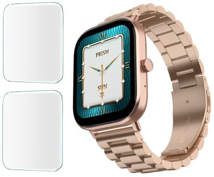 CUBES™ Screen Guard for Fire-Boltt Starlight | 2.01 Inch | Soft and Flexible | Touch Sensitive | Unbreakable | Ultra Thin | High Grade TPU Film (NOT A GLASS TEMPERED) (Pack of 2)