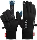 🎄【Touchscreen-Handschuhe】 Mit der überlegenen SBR-Beschichtung der Fingerkuppen und der fortschrittlicheren Touchscreen-Technologie erleichtern die Touchscreen-Handschuhe die effiziente Nutzung Ihrer Smart-Geräte. Halten Sie Ihre Hände bei kaltem Wetter warm.