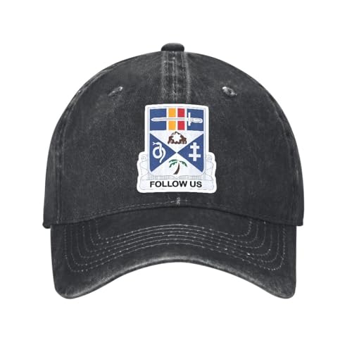 Washed Denim Hat|293rd Infantry Regiment-DUI wo Txt