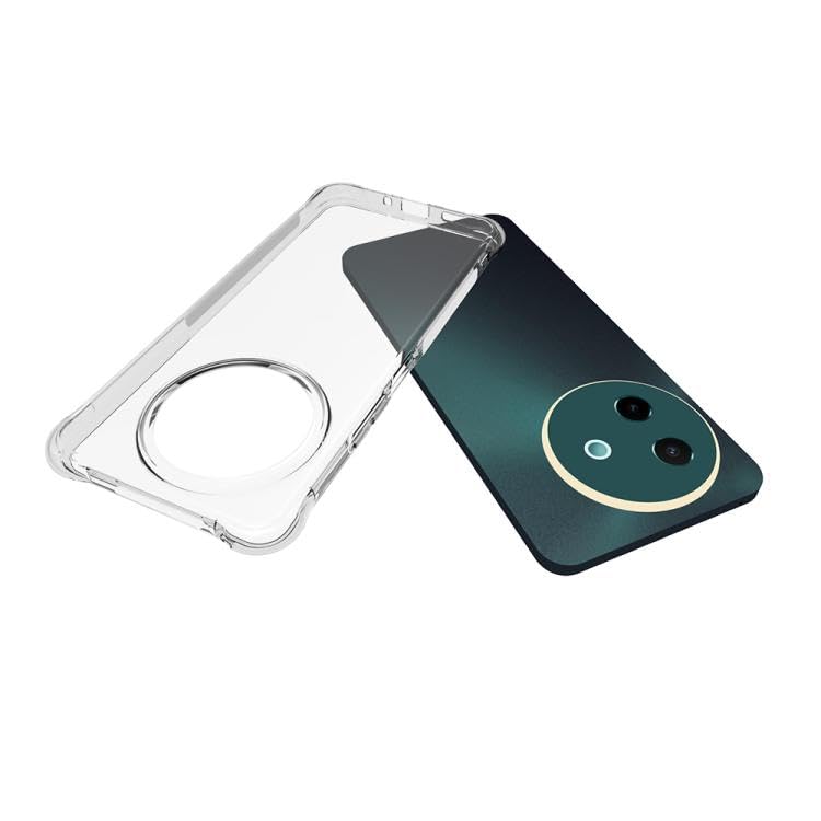 Image of Compatible for [ Vivo Y39 5G ] Bumper Back Case Cover for [ Vivo Y39 5G ] - Transparent