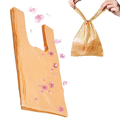 200 parfümierte Windelbeutel, 31 cm – Baby-Wickeltaschen, Entsorgungswindelsäcke, einfach zu bindende Griffe für Reisen, Neugeborene Essentials Windeleimer Taschen