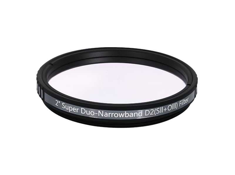 Askar Colour Magic Super D2 Duo Narrowband Filter (OIII&SII)? 2 Inch ?Astrophotography ?Astronomy Filters? Increase Contrast and Reduce Light Pollution
