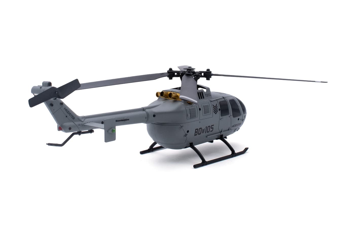 FM-Electrics C186 RC Helikopter BO105 Flybarless 6G 4-Kanal RTF 2,4GHz