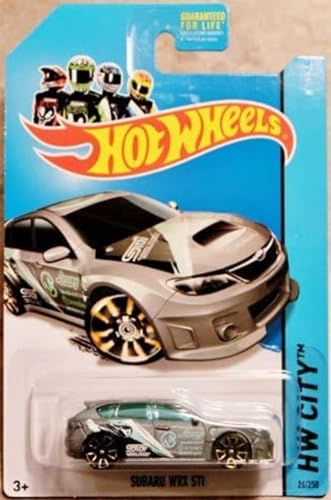 2014 Hot Wheels Hw City [26/250] - Treasure Hunt - Subaru WRX STI