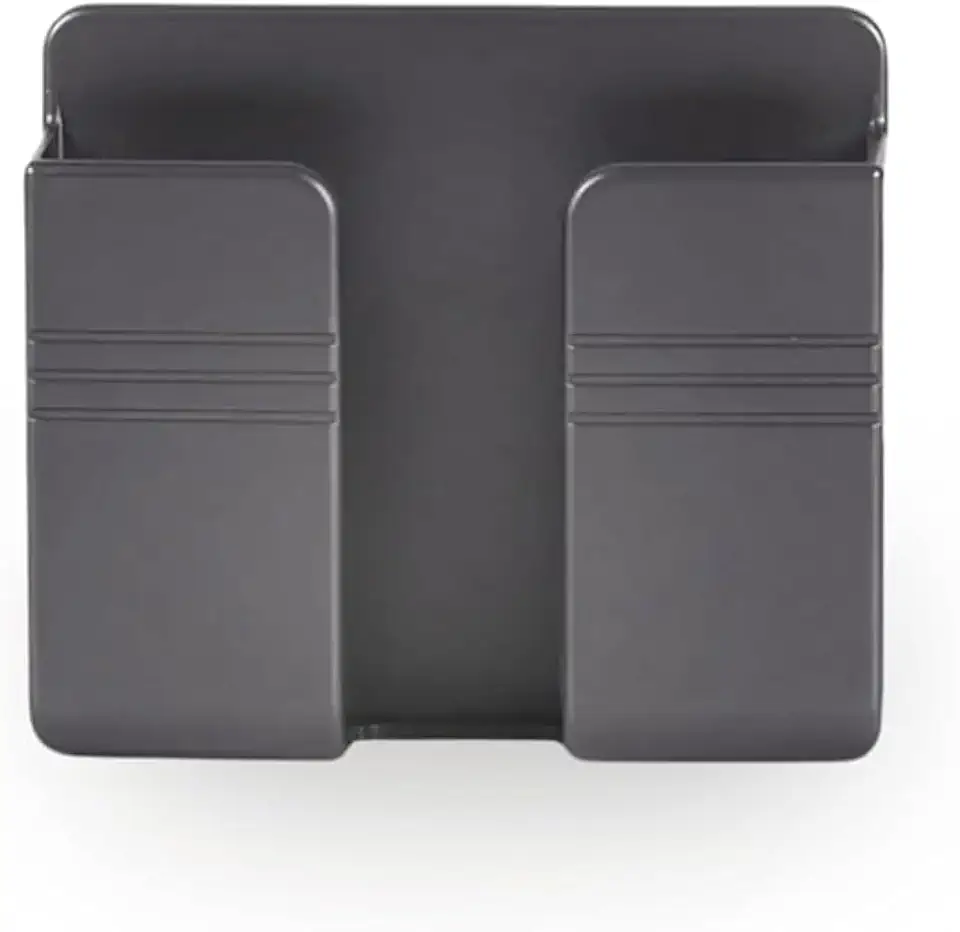 Suporte Multiuso de Parede para Celular e Controle Remoto Com Adesivo Autocolante (Preto)