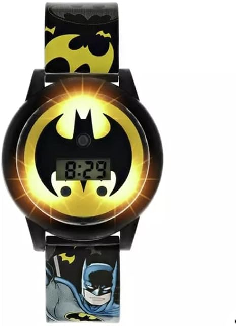 Batman Boys Digital Watch with PU Strap BAT4668