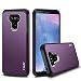 LG G6/LG G6 Plus Case, J&D [ArmorBox] [Dual Layer] Hybrid Shock Proof Protective Rugged Case for LG G6, LG G6 Plus - Purple