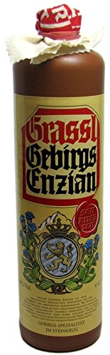 Grassl Gebirgs Enzian 0.7l im Steinkrug 40%