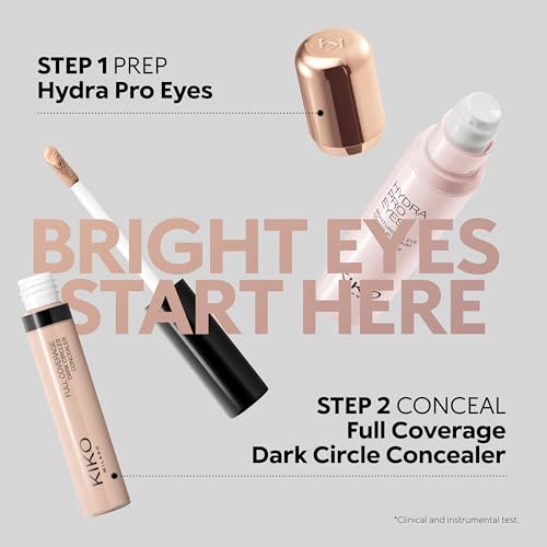 Kiko Milano Full Coverage Dark Circles Concealer 01 | Correttore Liquido Per Contorno Occhi E Viso Ad Alta Coprenza - 8