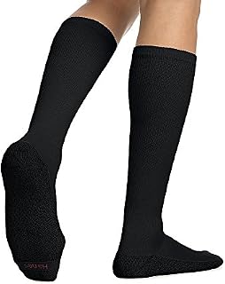 Hanes ComfortBlend Over-the-Calf Crew Socks 12-Pack