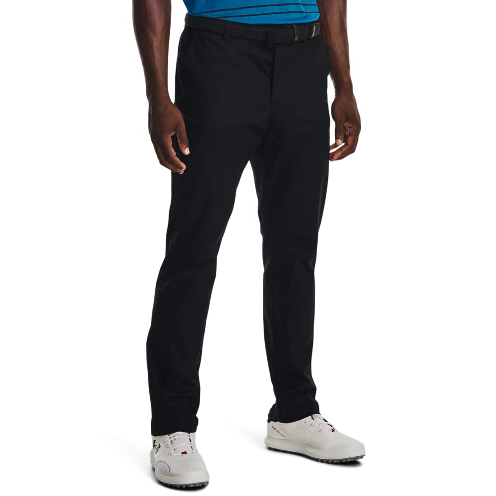 Under Armour Men's Ua Chino Tapered Pants Trousers, Black, 38W / 32L
