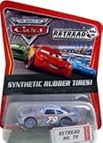Disney / Pixar CARS Movie Exclusive 1:55 Die Cast Car with Sythentic Rubber Tires Retread