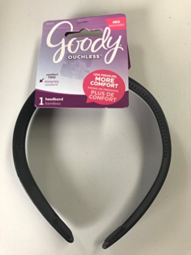 Goody Ouchless Flexible No Metal, Thick Headbands  Â