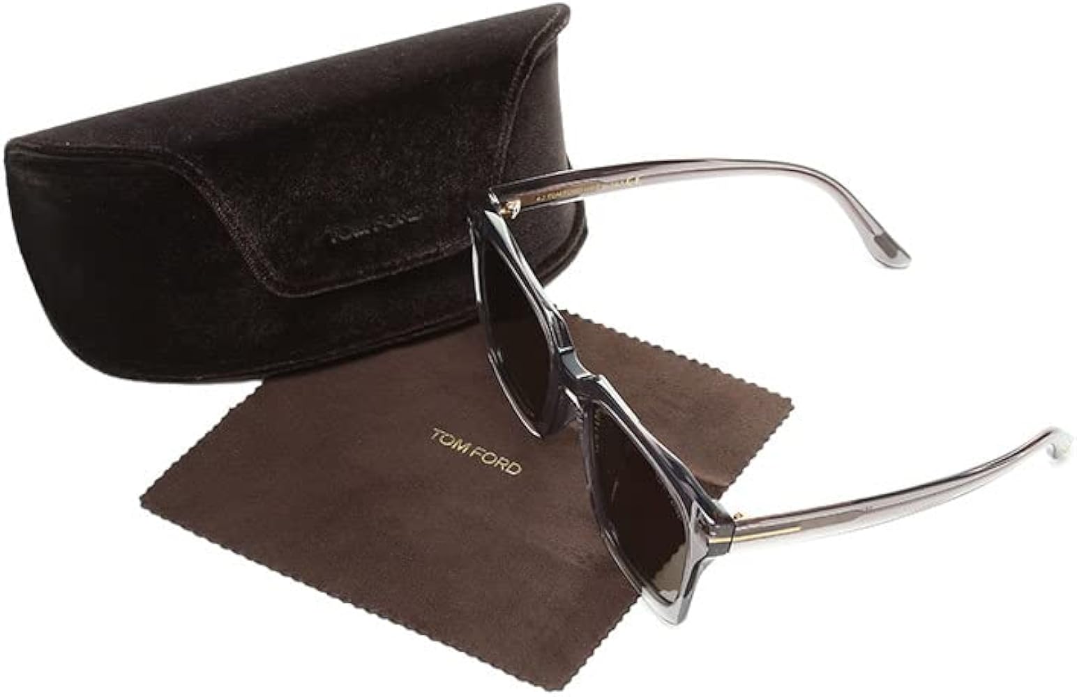 Amazon | [トムフォード] クリアフレーム サングラス FT0892