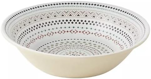 Miniatura 7 de Juego de vajilla de melamina de bambú de 18 piezas, apto para alimentos y sin BPA, resistente a las roturas, duradero, utensilios de cocina finos,