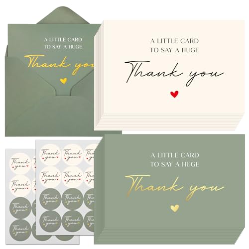36 Pack Thank You Cards Multipack 4x6 Inch Thank You Teacher Cards