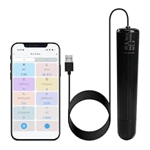 Smart Water Quality Monitor, 7-in-1 pH | Temperature | TDS | EC | Salinity | S.G & ORP WiFi Water Quality Tester Probe, EC pH Monitor for Hydroponics, Aquarium, 24/7 Real-Time Monitoring