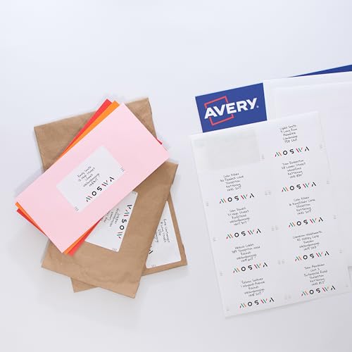 Avery Bonus Pack of Labels, Laser Printer, White Blank A4 Labels, 30 Sheets Plus 10 Extra, 99.1 x 57.0 mm,UltraGrip, L7173-30BP - Image 4