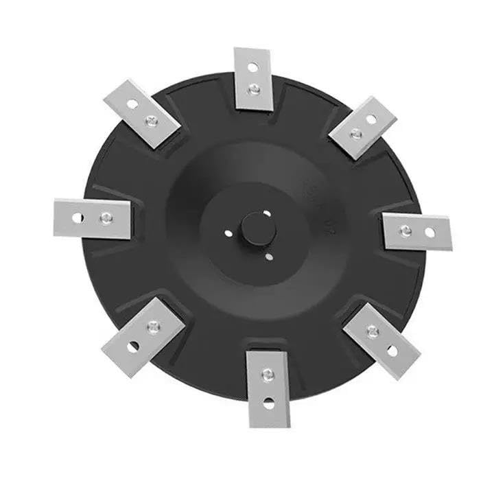 1 Disco de Cuchilla + 8 Cuchillas Repuesto compatibles con 2 cortacésped robótico DIS