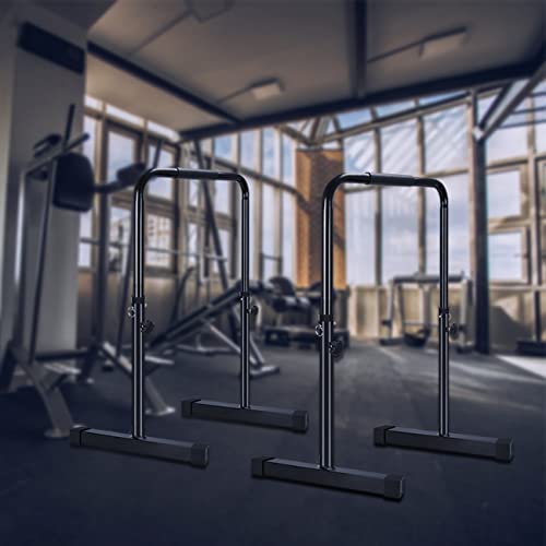 Okugafit Dip Bar Station, Dip Bars For Home, Dip Bar Stand Strength Training Dip Stands With 4 Height Level & 243Lbs Weight Limit #TOP6