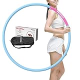 [page_title]-PROIRON Fitness Hula Hoop Reifen 1,2/1,8kg Gewichten Hula-Hoop-Reifen mit Schaumstoff 73-98cm