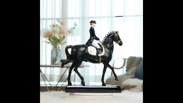 DIXII Échecs Cheval Tête Statue Pièce Cheval Buste Sculpture Animal Statue Tête De Cheval Sculpture Artisanat For Bureau Bureau Table Cabinet Arrangement Cadeau