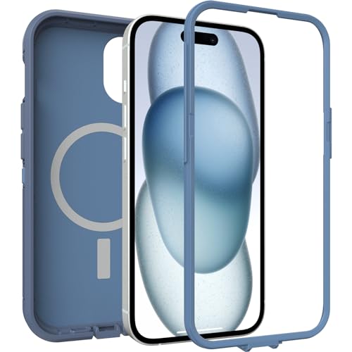 Coque cordon iPhone 14 OtterBox Defender XT bleu layette idéale pour voyage - 4