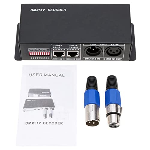 Pilote DMX512 4 canaux et décodeur de bande LED RGBW pour gradation