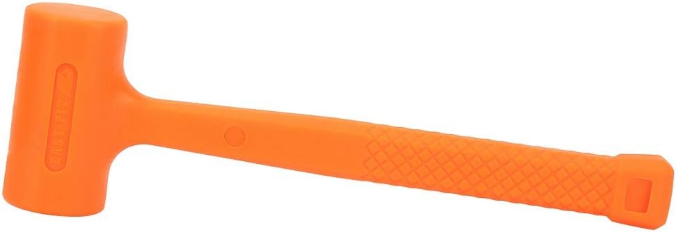 Dead Blow Hammer, Practical PVC Rubber Soft Face Dead Blow Hammer Installing Tool Quality Tools 10514 16 Oz Tubular Steel, DeadBlow Hammers (0.5LB)