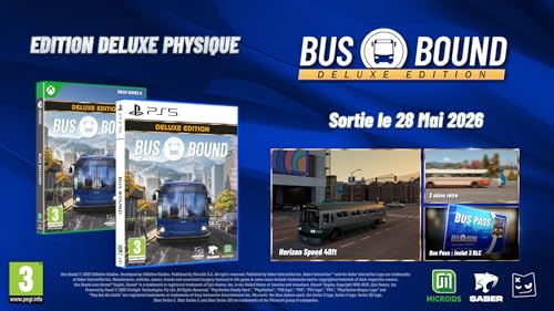 BUS BOUND Deluxe Edition Xbox Series X jeu de simulation de bus