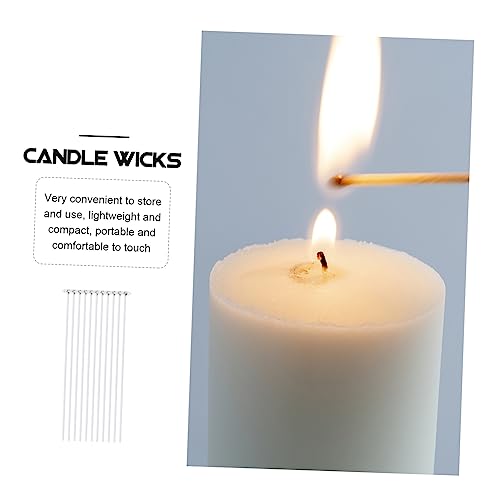 100 mechas de algodón para velas DIY miniatura 4