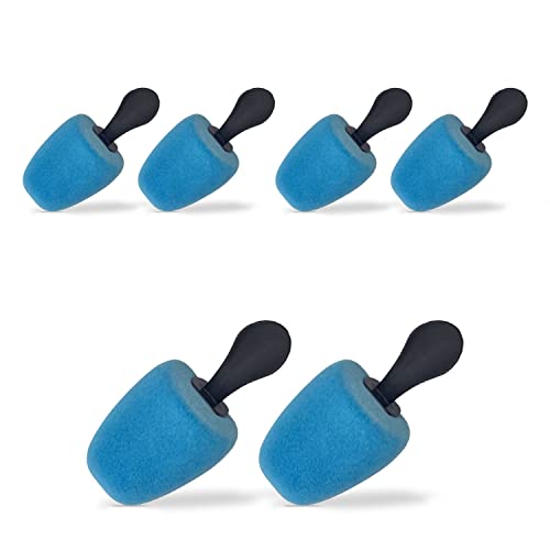 DELFA Samty - Horma de espuma para zapatos (forma cuadrada), para mujer, talla 37-41, azul claro, 37-41