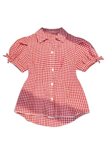 10 Best Girls Gingham Shirts That Are Perfect for Any Occasion 9 GORGLITTER Girl's Gingham Button Down Blouse