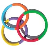 Hergestellt aus Schläuchen aus synthetischem Material, 3 cm Durchmesser, mit einem weichen rutschfesten Kotinga über der Oberseite.