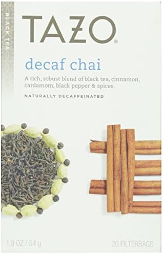 Tazo Tea, Chai Decaf Tea, Tea Bags, 20 ct