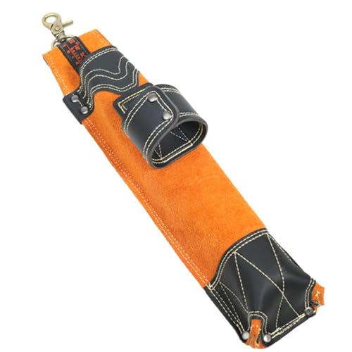 Support d'électrode en cuir de vache idéal pour atelier et chantier